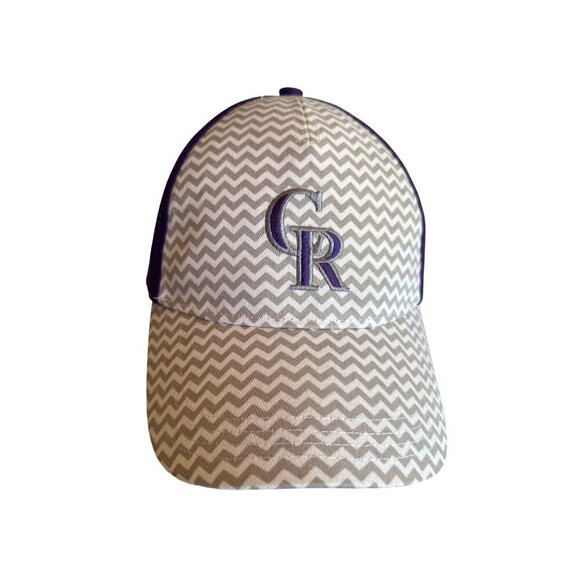 Colorado Rockies 47 Brand Kids Chevron Baseball Cap - Picture 1 of 6